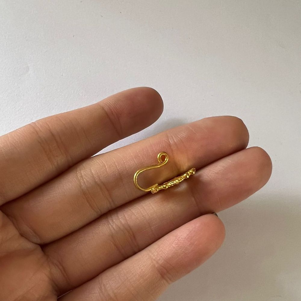 Chandtara Noseclip Gold Polish