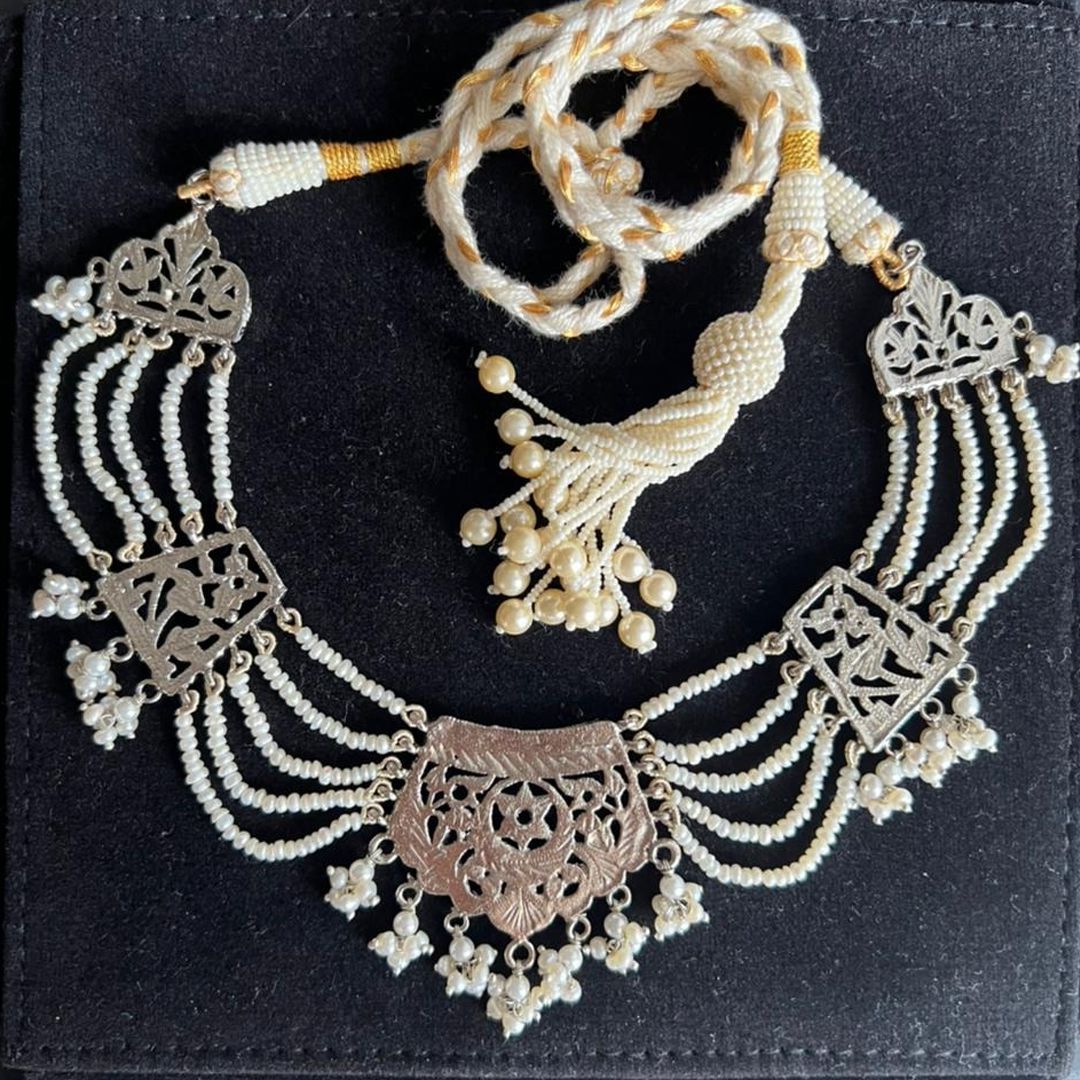 Old Chandtara Pearl Choker