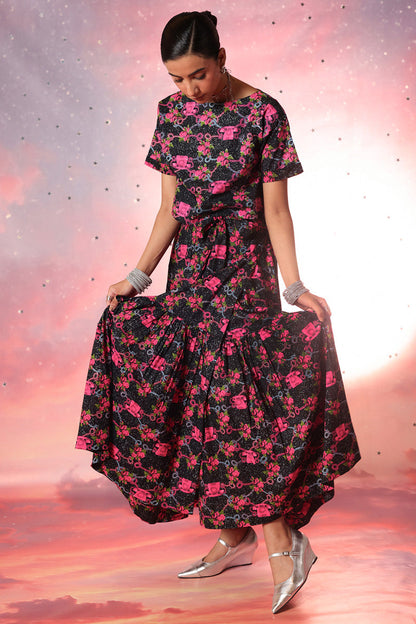 Midnight Sarong Set