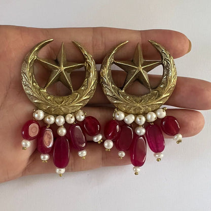 Chandtara Ruby Earrings